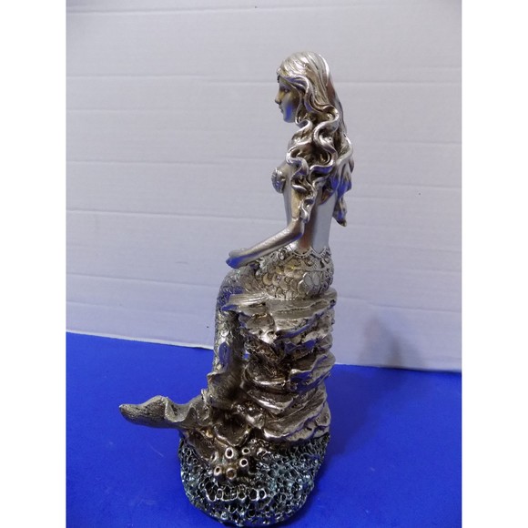 NEW Mermaid Figurine Statue Coastal Nautical Home Decor - Picture 5 of 7
